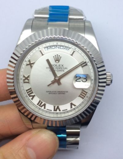 Rolex Daydate II Large size Roman Face Copy Watch